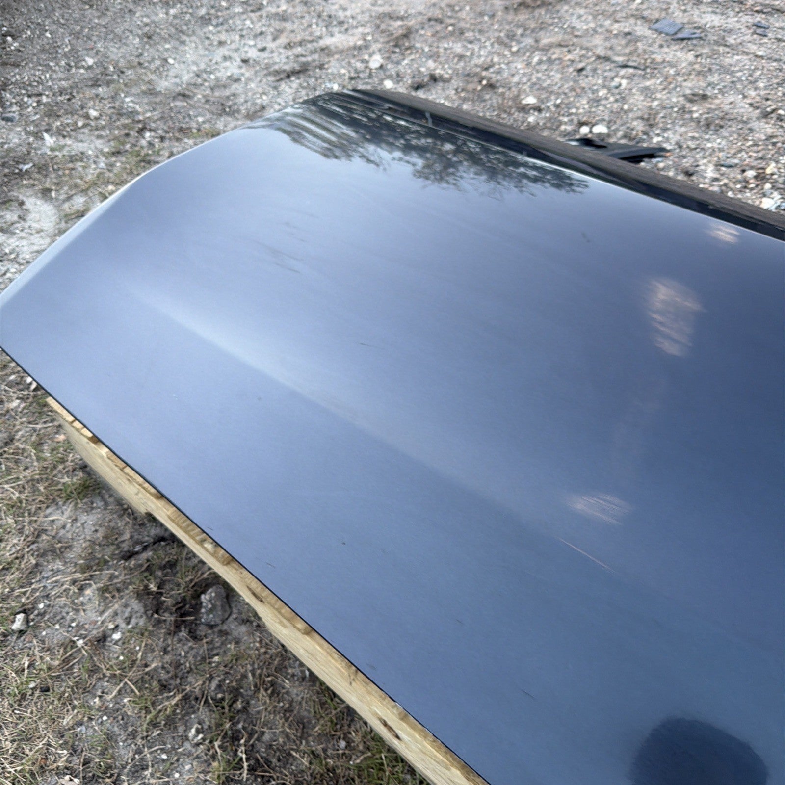2020-2024 Tesla Model Y Front Driver Side Door Shell Panel Left LH Gray PMNG