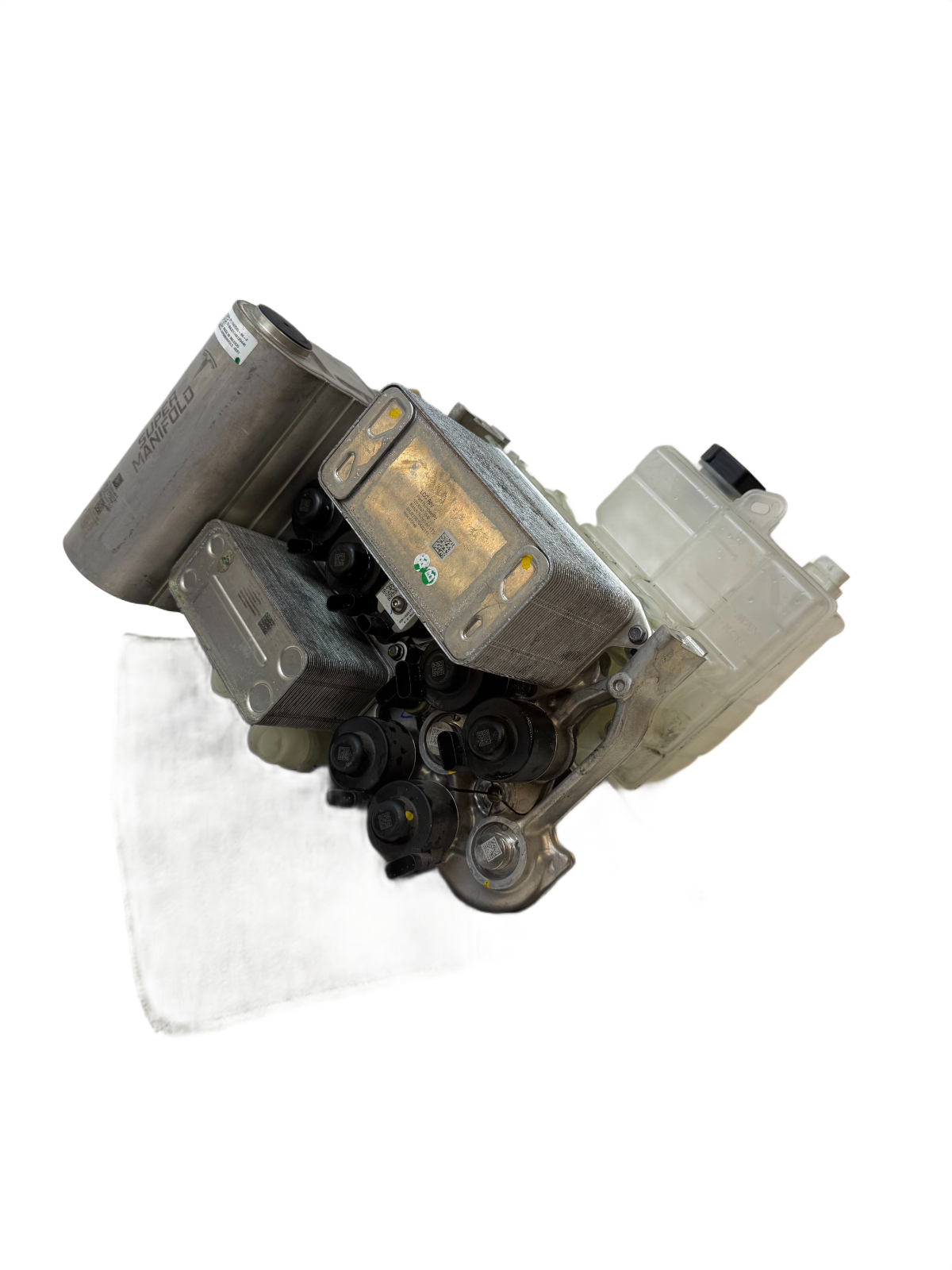 2020-2023 Tesla Model 3 Supermanifold Refrigerant Chiller w/ Coolant Reservoir
