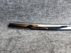 ♦️12-20 TESLA MODEL S REAR RIGHT SIDE DOOR CHROME BELT MOLDING OEM, 1038395-80-A