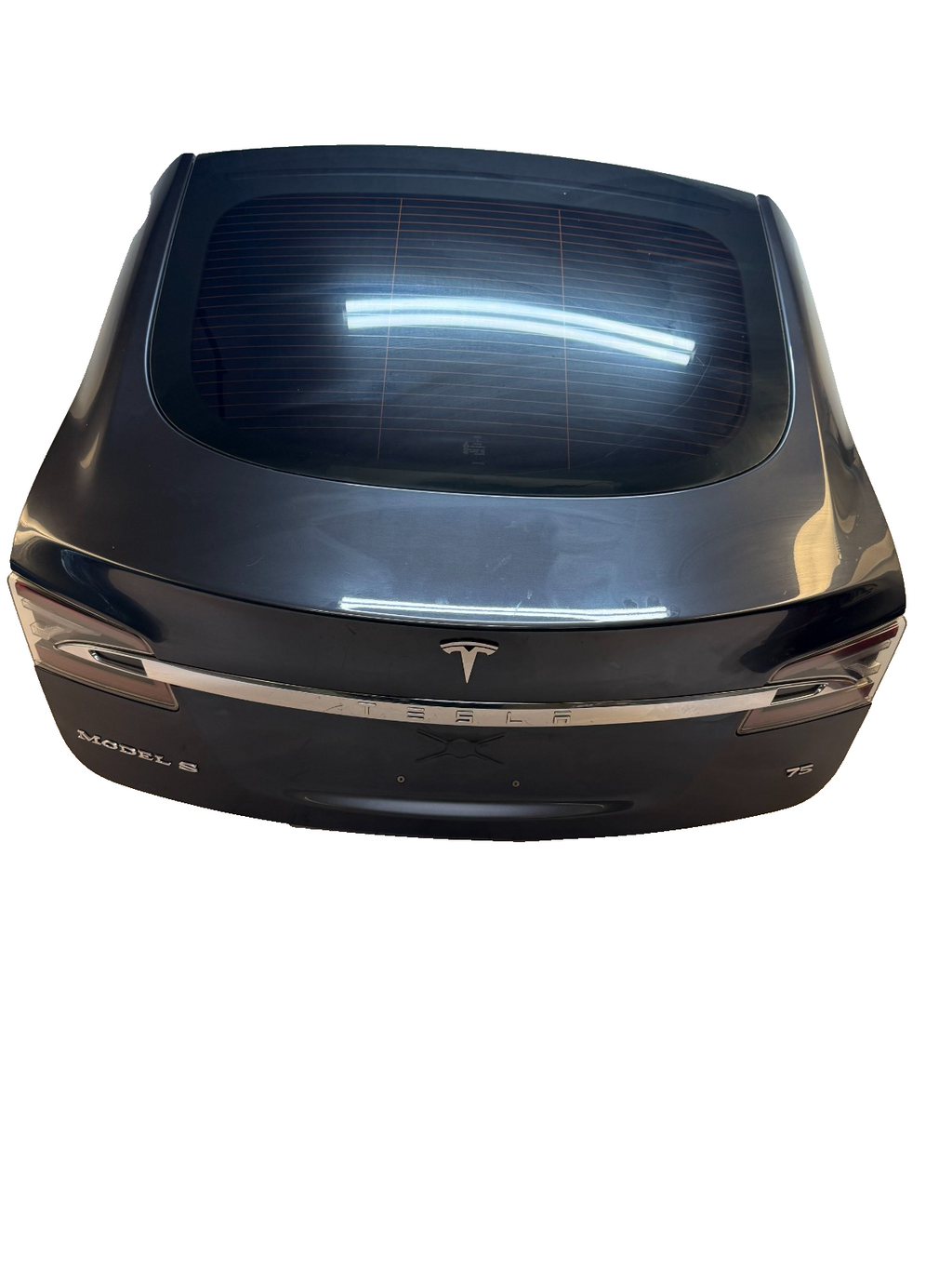 2016-2020 Tesla  Model S Liftgate Trunk Lid Tailgate Hatch Shell Black w/ Glass