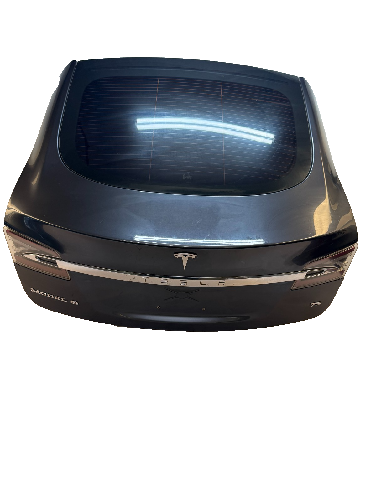 2016-2020 Tesla  Model S Liftgate Trunk Lid Tailgate Hatch Shell Black w/ Glass