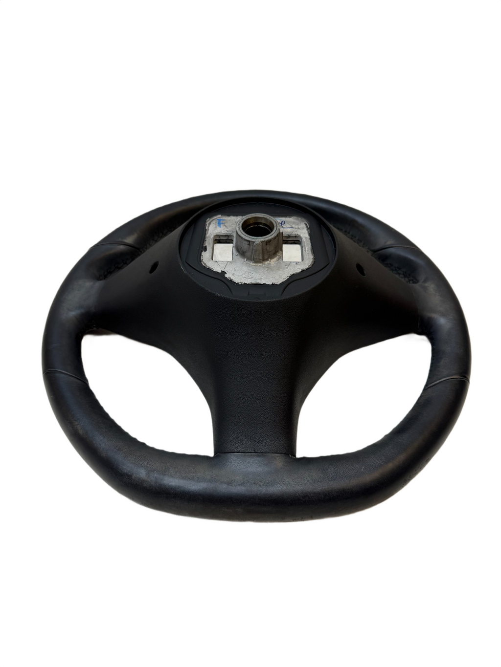 2012-2020 TESLA MODEL S LEATHER STEERING WHEEL ASSEMBLY 1005279-00-D