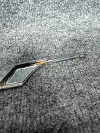 16-20 Tesla Model X Front Left Side Fog Light Lamp Chrome Trim OEM, 1049611-00-F