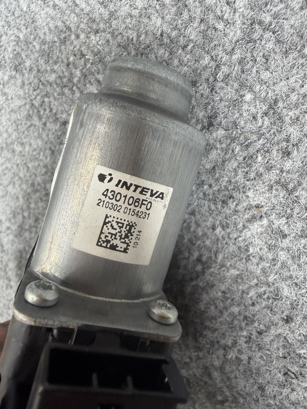 ♦️2017 - 2023 TESLA MODEL 3 REAR RIGHT SIDE WINDOW ACTUATOR MOTOR OEM, 430106F0