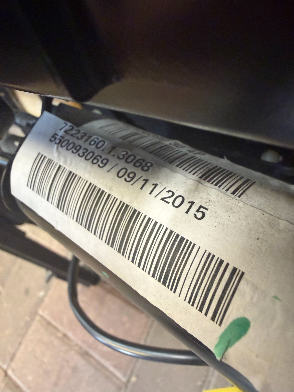 2017-2020 TESLA MODEL S FRONT LEFT DRIVER SEAT ASSEMBLY AG130088-E