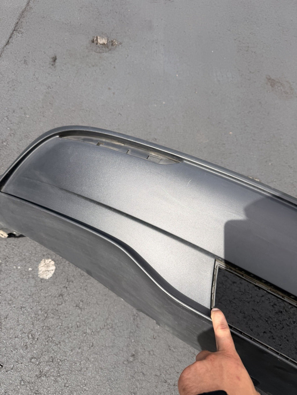 20-24 Tesla Model Y Rear Bumper Fascia Lower Valance Diffuser Cover OEM