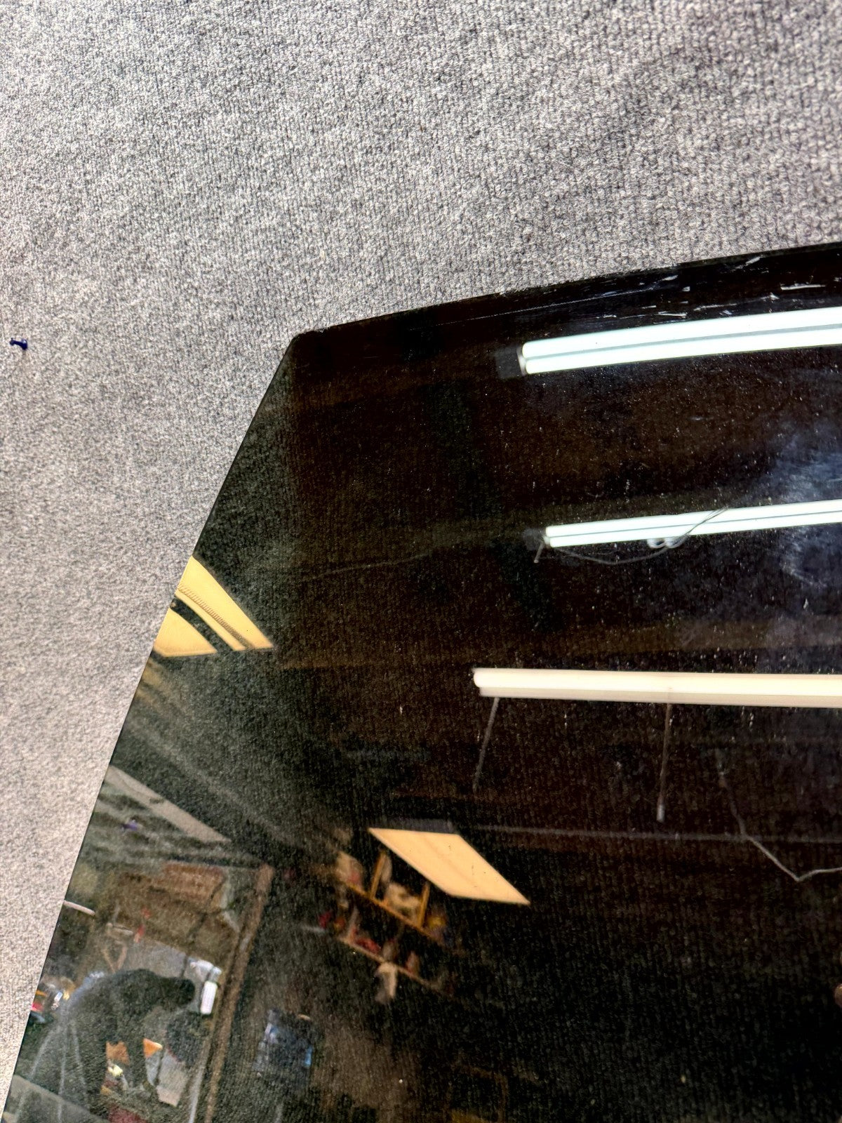 2020 - 2024 TESLA MODEL Y REAR LEFT SIDE DOOR WINDOW GLASS OEM, 43R-014553