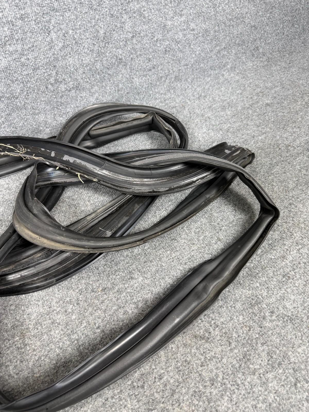 16-24 Tesla Model X Rear Left Driver Side Door Body Weatherstrip Rubber Seal OEM