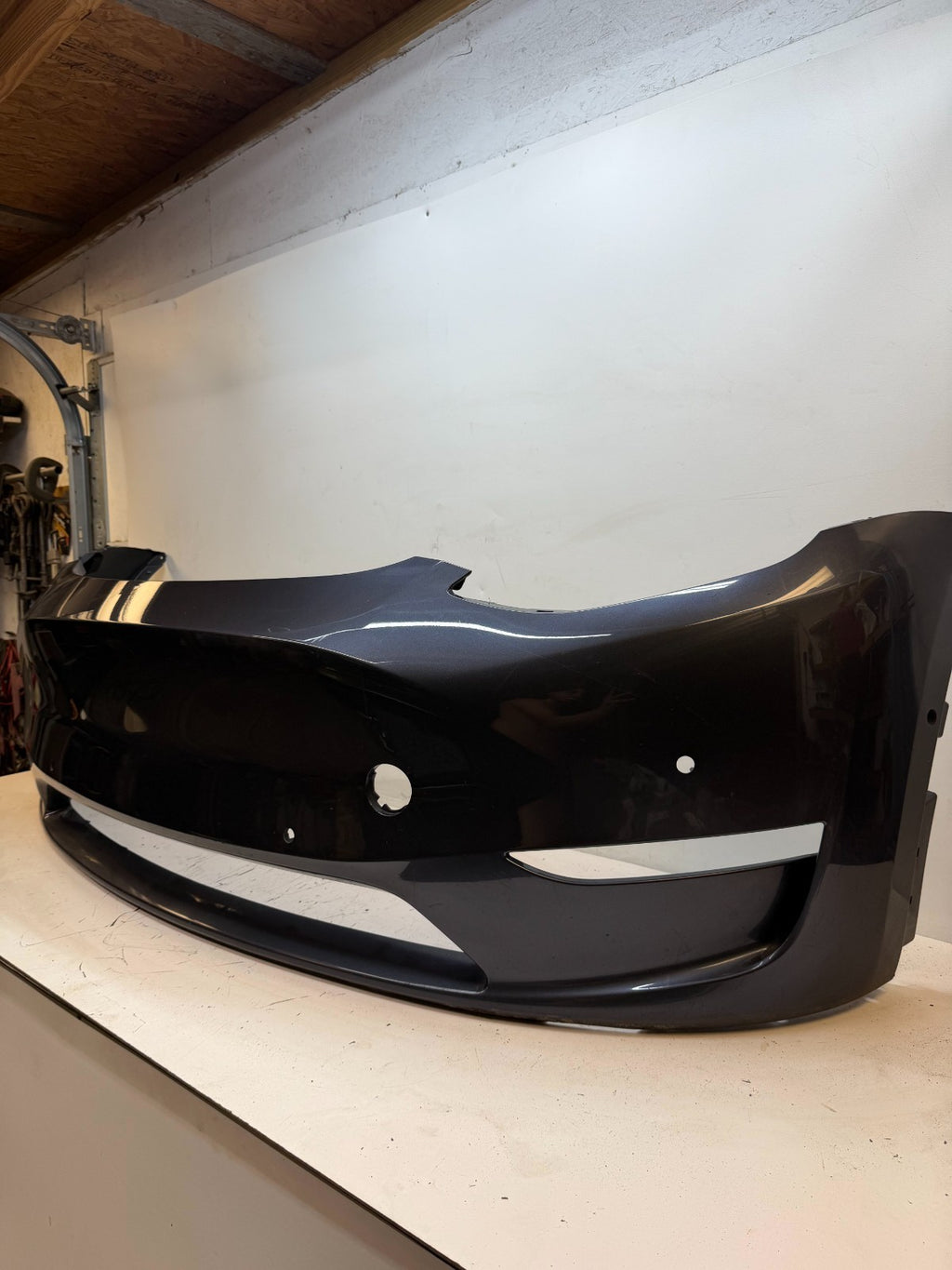 2020-2024 TESLA MODEL Y FRONT BUMPER COVER PANEL OEM 1493745-00-A