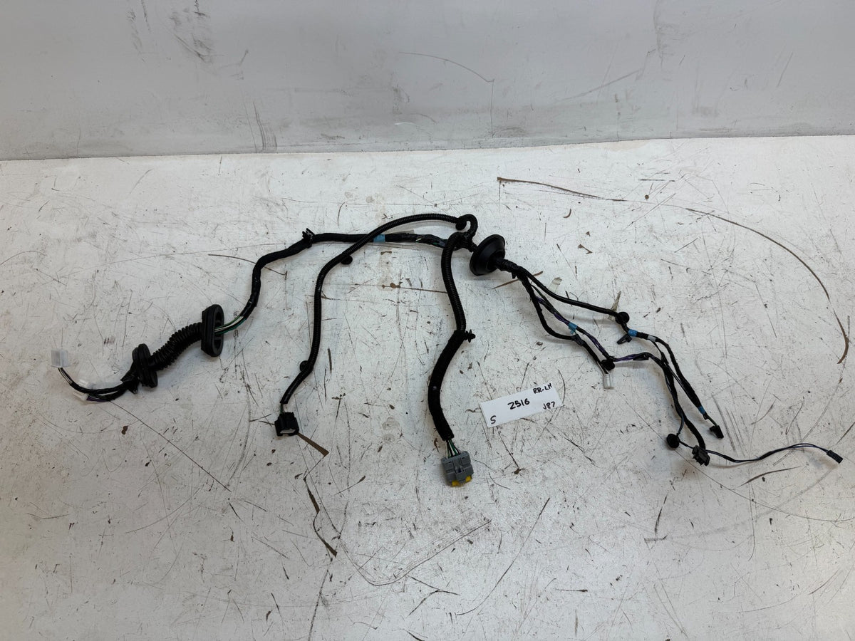 2012-20 Tesla Model S Rear Left Door Wiring Harness Cable Wire Loom 1004425-00-M