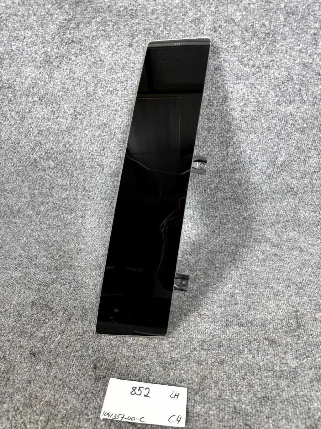 16-20 Tesla Model X Rear Left B Pillar Applique Molding Trim OEM 1041357-00-C