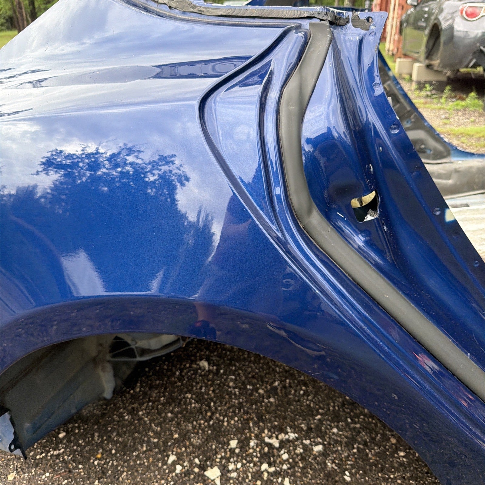 12-20 Tesla Model S Rear LH And RH Side Quarter Panel Body Frame 1020513-S0-A