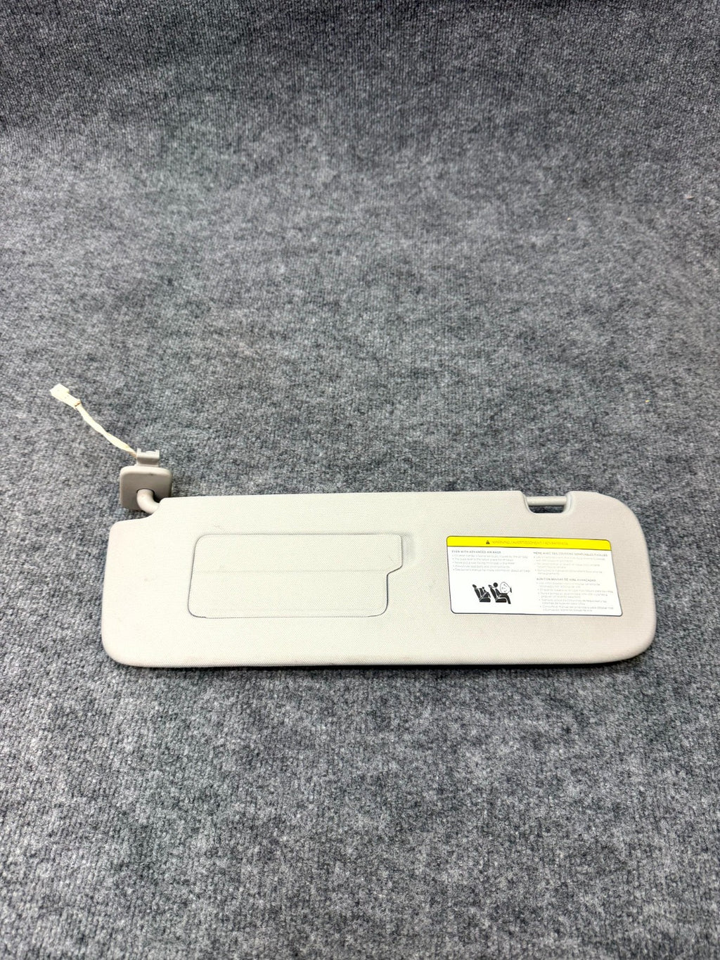 2020 - 2024 TESLA MODEL Y FRONT LEFT SIDE SUNVISOR SUN VISOR OEM, 1490405-01-B