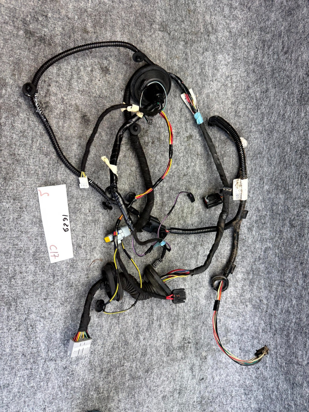 ♦️2012-2020 TESLA MODEL S REAR RIGHT DOOR WIRING HARNESS CABLE OEM, 1004426-00-Q