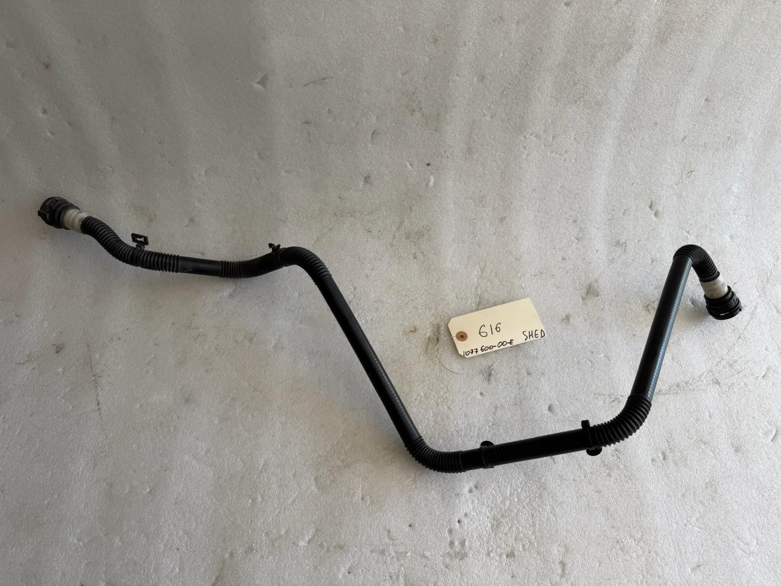 ♦️17-20 TESLA MODEL 3 RADIATOR BYPASS COOLING HOSE PIPE LINE OEM, 1077600-00-E