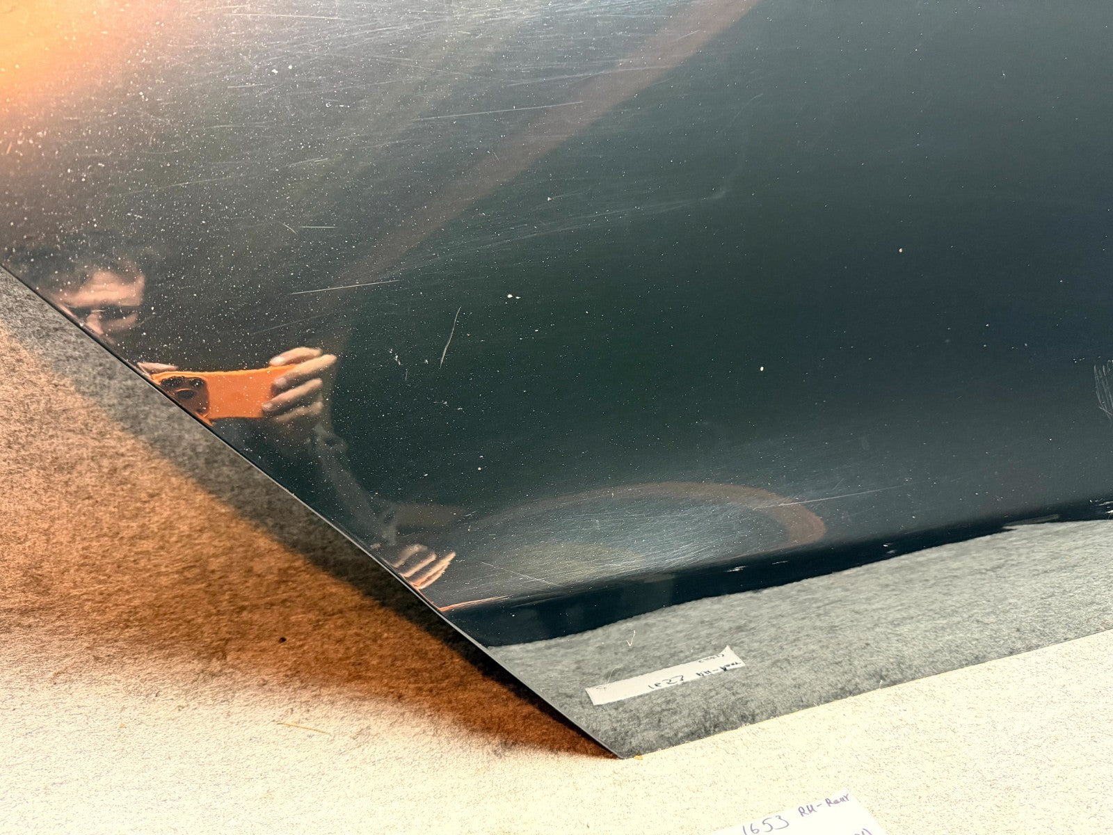 ♦️2012 - 2020 TESLA MODEL S REAR RIGHT SIDE DOOR SHELL PANEL OEM, 6006566 E0 H