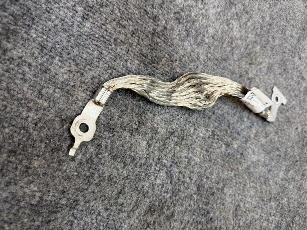 2020-2024 TESLA MODEL Y BATTERY TERMINAL GROUND CABLE STRAP OEM, 1510061-00-C