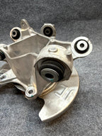 2020-2024 TESLA MODEL Y REAR LEFT SPINDLE KNUCKLE HUB & SHIELD OEM, 1188411-00-F