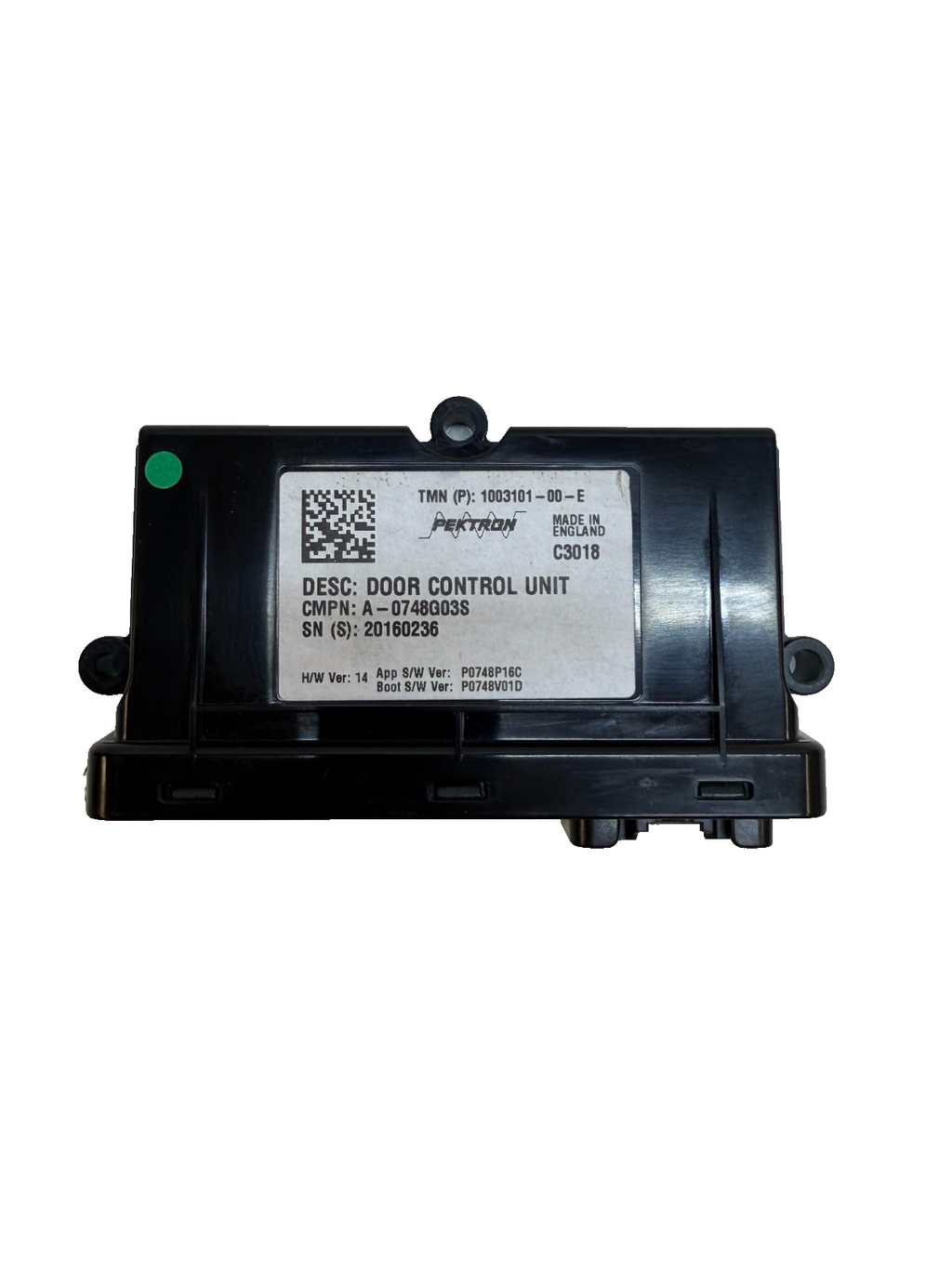 2012-2020 Tesla Model S Front Door Control Module Computer Unit 1003101-00-E