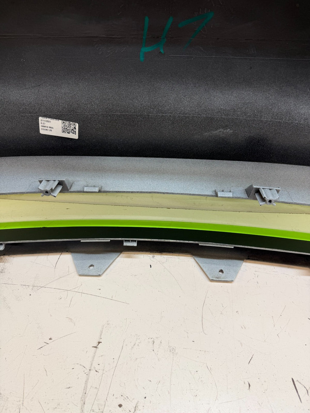 2017-2023 Tesla Model 3 Front Bumper Cover Panel w/ Park Sensor Hole Assembly