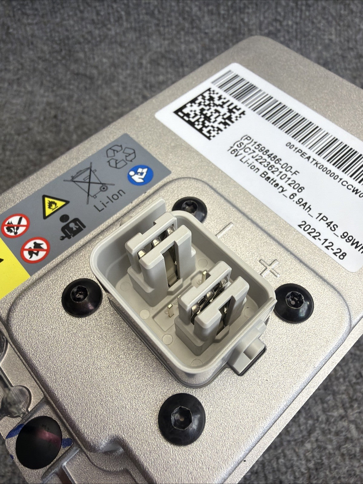 NEW OEM Tesla Model 3/Y/S/X 16V Li-Ion Battery 1598486-00-F