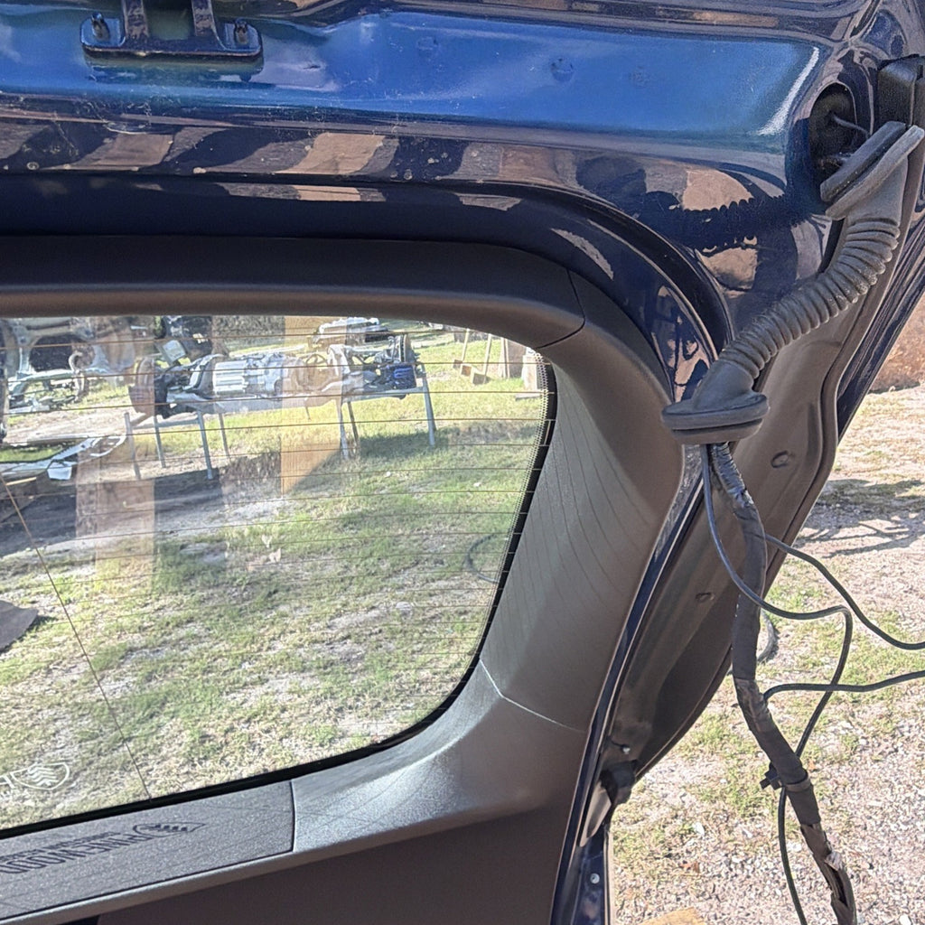 12-20 Tesla Model S Rear Trunk Lid Hatch Tail Lights Blue OEM