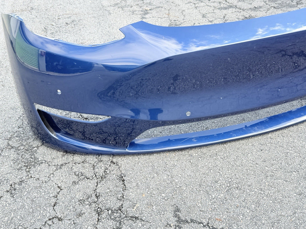 2020-2023 Tesla Model Y Front Bumper Cover With Sensor Hole 1493745-00-A OEM