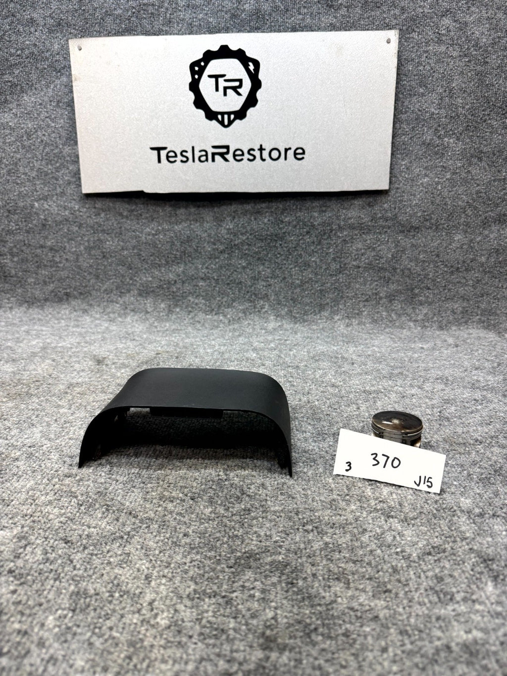 2017 - 2023 TESLA MODEL 3 REAR CENTER CONSOLE LOWER PANEL ASSY OEM, 1108494-00-B