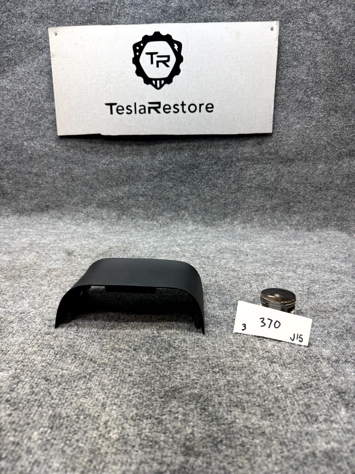 2017 - 2023 TESLA MODEL 3 REAR CENTER CONSOLE LOWER PANEL ASSY OEM, 1108494-00-B