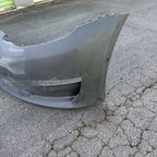 OEM 2019-2023 Tesla Model 3 Front Bumper Cover Assembly w/sensors 1084168-S0-E