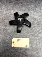 ♦️ 2017 - 2023 TESLA MODEL 3 RIGHT SIDE WHEEL CENTER CAP BLACK OEM, 1044234-00-A