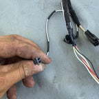 16-20 Tesla MODEL S Rear Left Side Door Wiring Harness Loom OEM, 1004425-00-Q