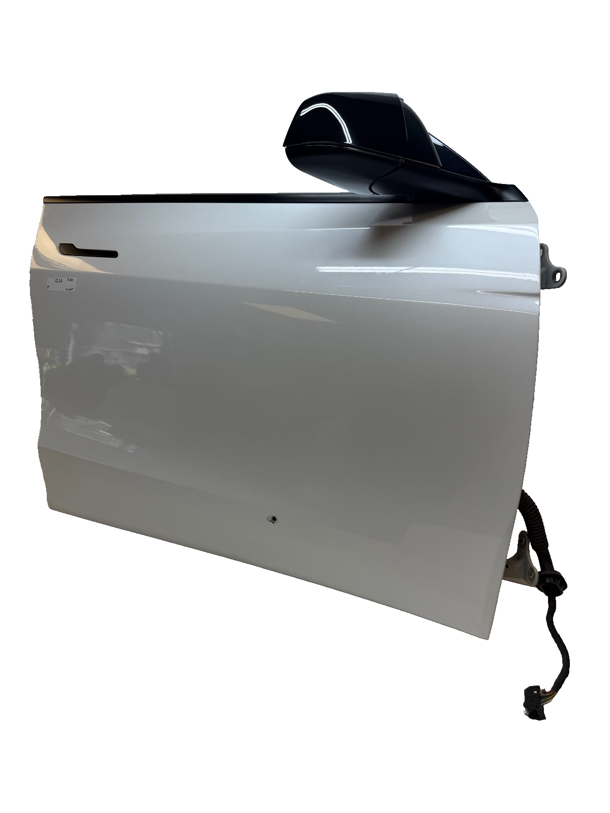 2020-24 Tesla Model Y Front Right Passenger Side Complete Door Assembly White