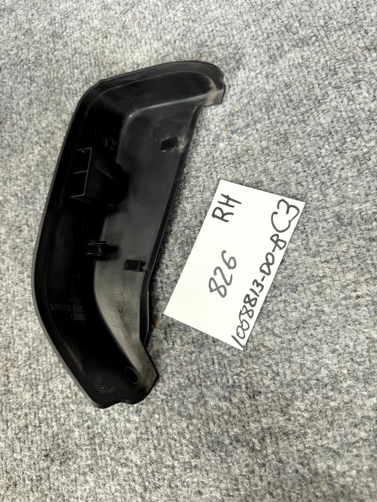 2016-2021 Tesla Model X Right Passenger Side Tail Light Trim OEM, 1058813-00-B