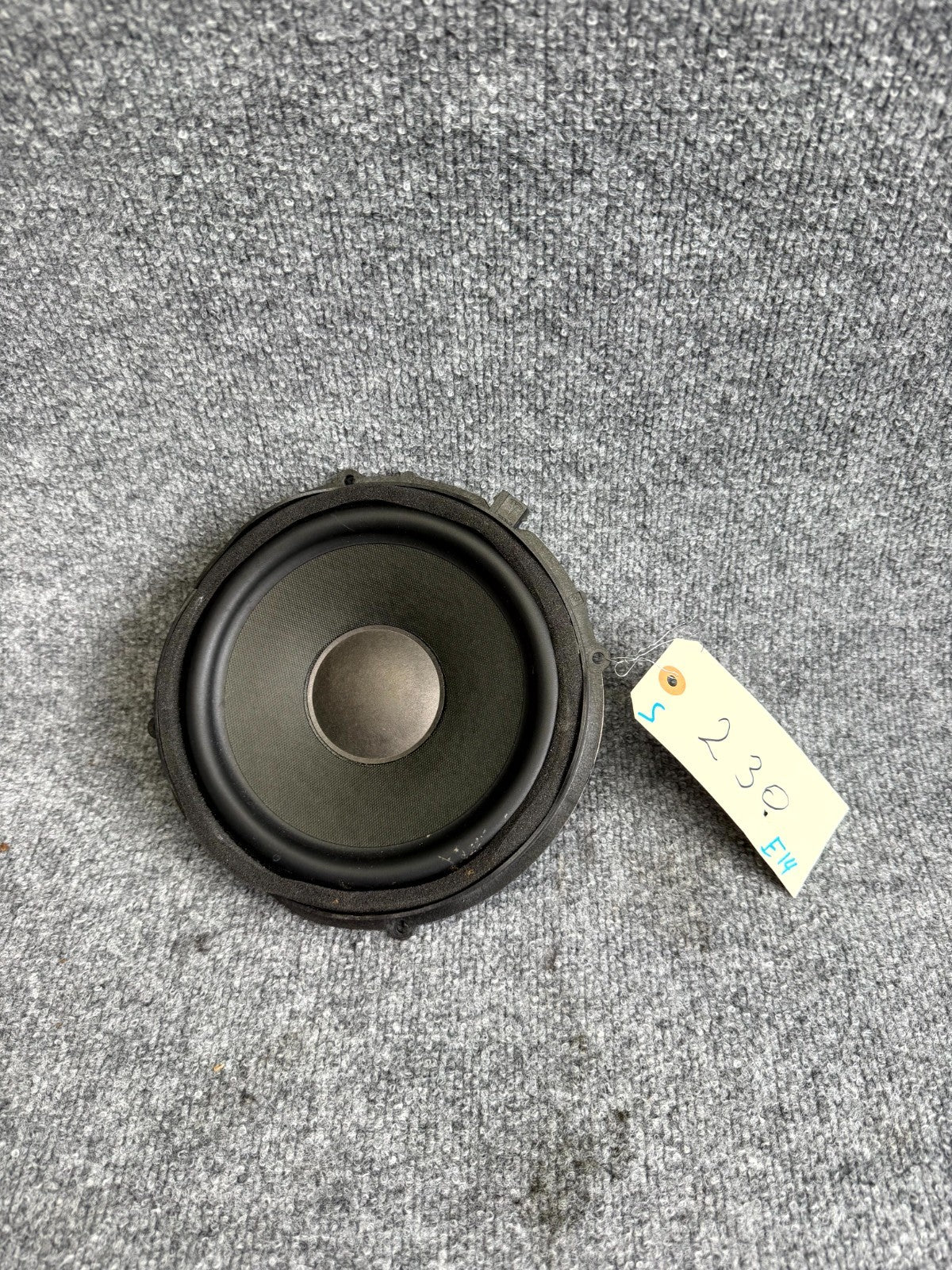 12-20 TESLA MODEL S FRONT LEFT / RIGHT DOOR AUDIO SOUND SPEAKER OEM 1004833-03-A