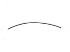2017-2023 Tesla Model 3 Left Driver Upper Roof Black Molding Trim 1083519-01-D