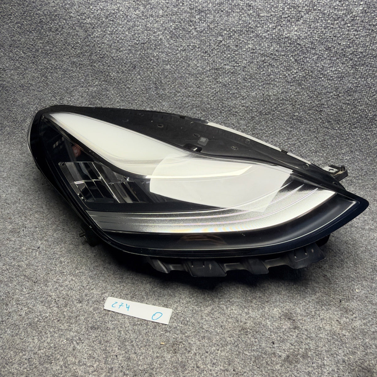 17-23 Tesla Model 3 Y Reflector LED Headlight RH Front Right 1077372-00-K OEM