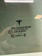 2017 - 2023 TESLA MODEL 3 REAR RIGHT SIDE DOOR WINDOW GLASS OEM 43R-004529