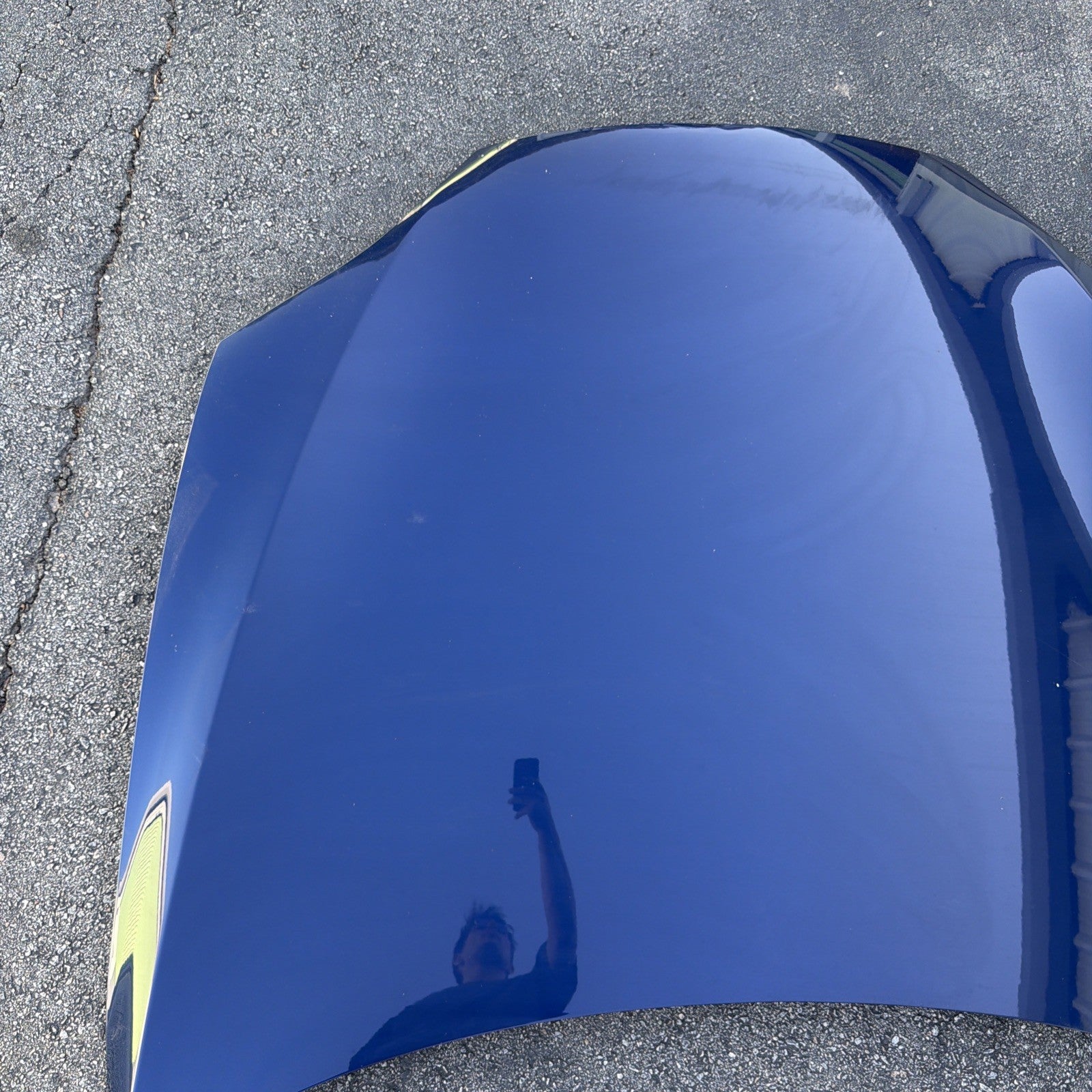 16-20 OEM Tesla Model S Front Frunk Hood Bonnet Lid Panel Shell BLUE