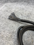 2020-2024 TESLA MODEL Y FRONT LEFT SIDE BODY HEADER RUBBER SEAL OEM,1497677-00-C