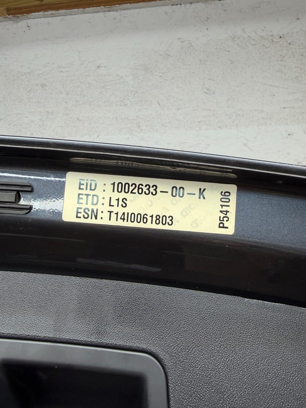 2016-2020 Tesla  Model S Liftgate Trunk Lid Tailgate Hatch Shell 1002633-00-K
