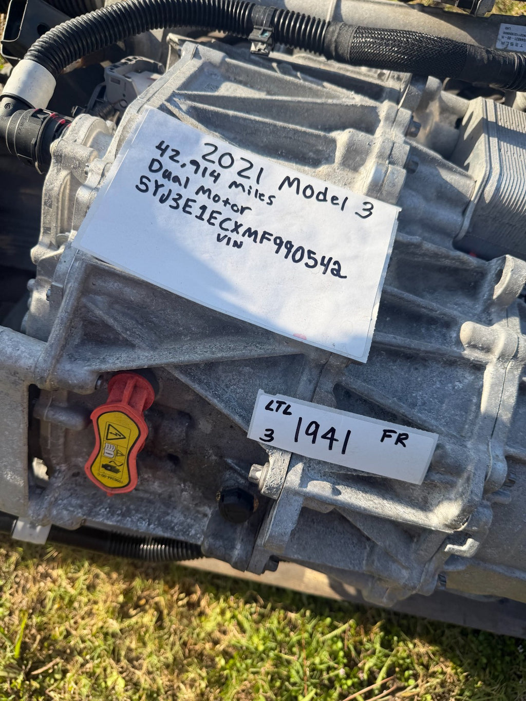 2017-2023 Tesla Model 3 Front Drive Unit Motor Subframe Suspension Complete
