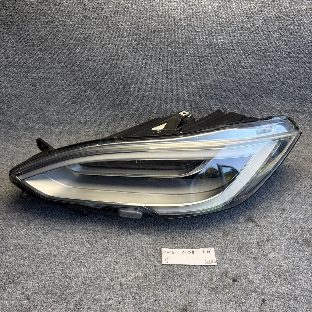 2016-2020 Tesla Model S Left Hand Driver Side Headlight LED 1053570-00-G OEM