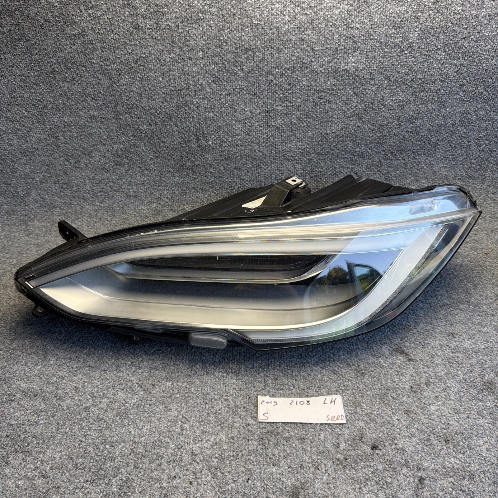 2016-2020 Tesla Model S Left Hand Driver Side Headlight LED 1053570-00-G OEM