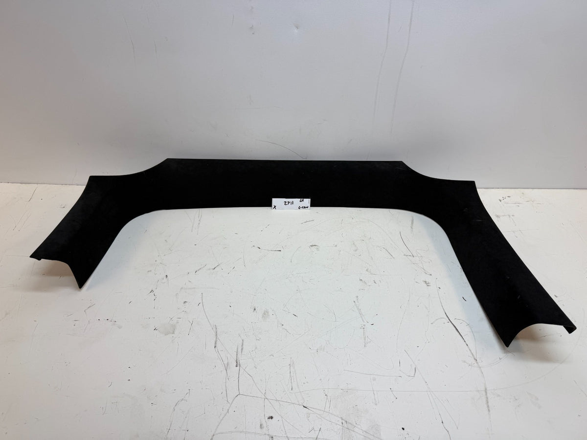 2016-20 Tesla Model X Rear Left Falcon Door Suede Cover Cowl Trim Panel Oem