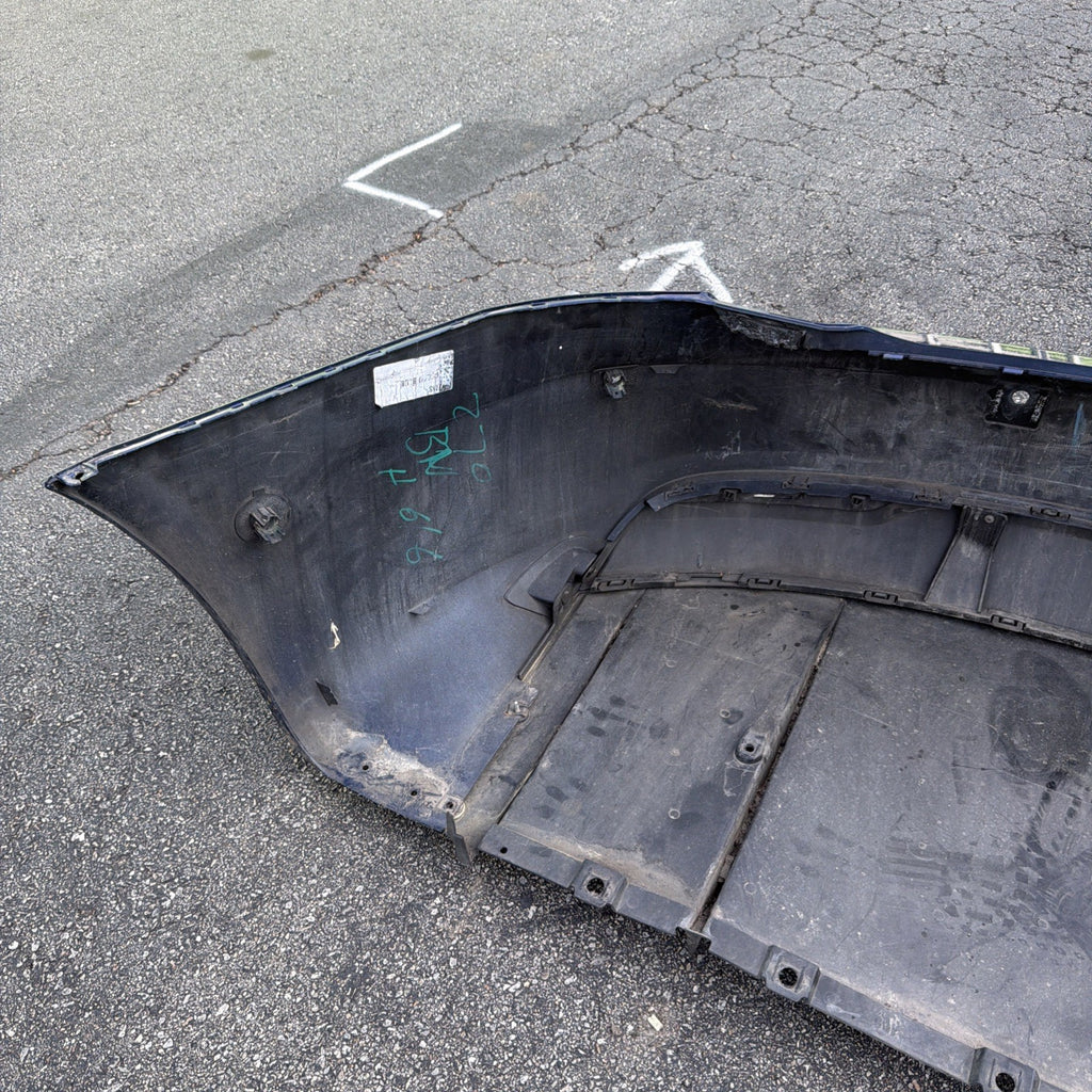 2016-2020 Tesla Model S Rear Bumper Cover w/ Park Sensor Holes Assy Blue PPSB