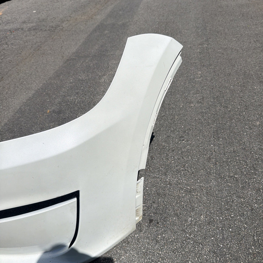 2021-2025 Tesla Model X Front Bumper Cover White WITHOUT Sensor 1588184-S0-B