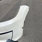 2021-2025 Tesla Model X Front Bumper Cover White WITHOUT Sensor 1588184-S0-B