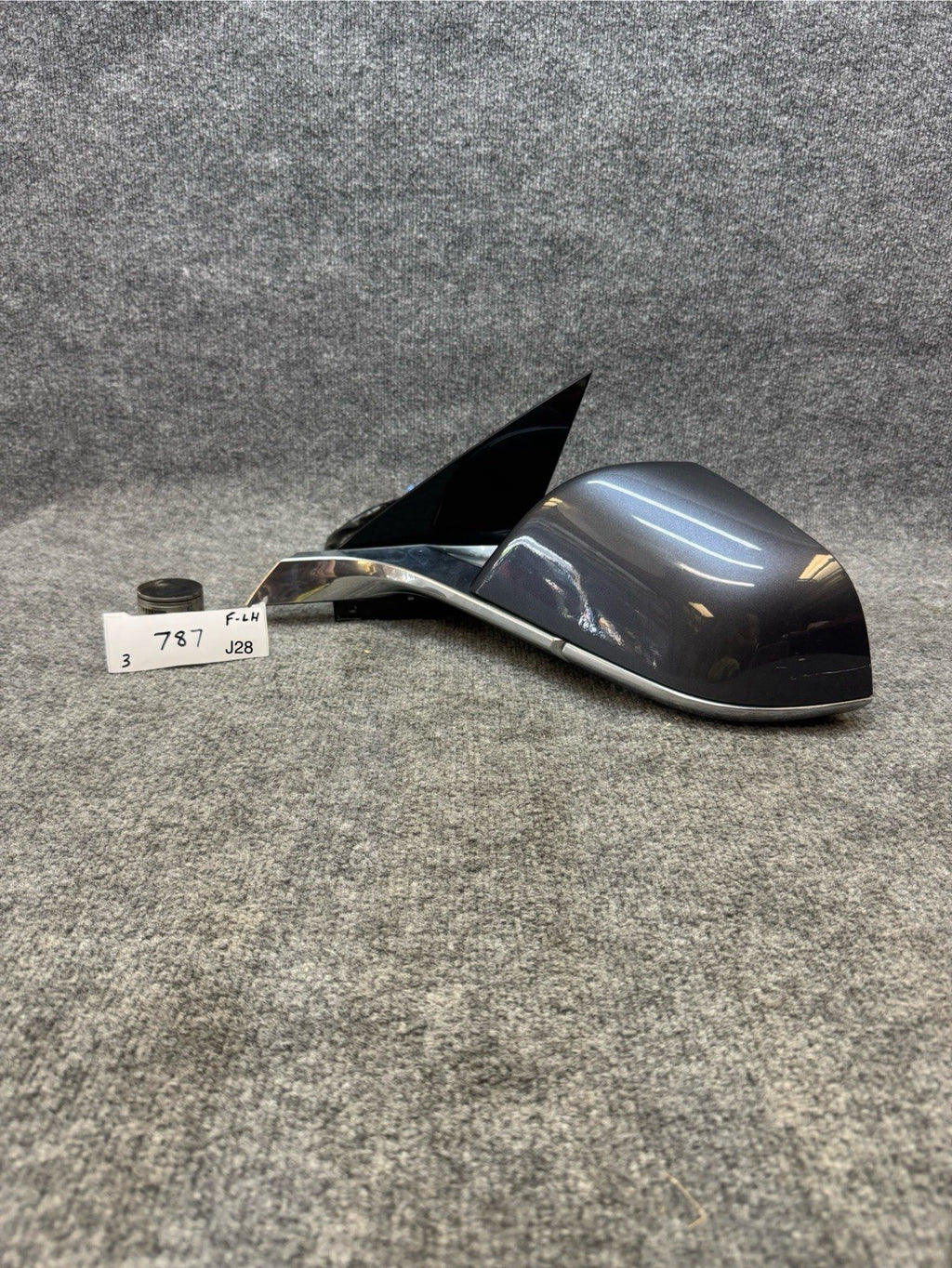 2017-2020 Tesla Model 3 Front Left Driver Side Side Mirror Gray OEM 1110777-99-H