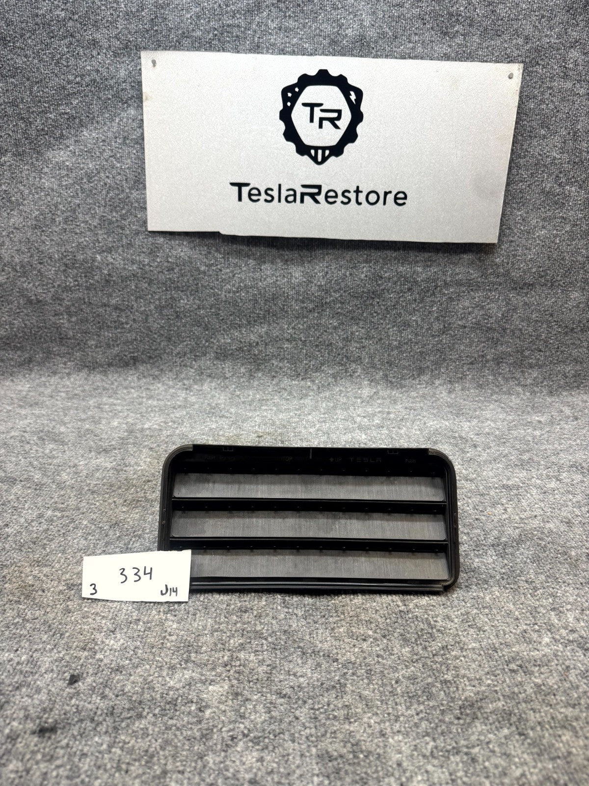 2017-2023 TESLA MODEL 3 REAR RH/LH SIDE QUARTER AIR VENT GRILLE OEM,1098751-00-C